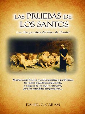 cover image of Las pruebas de los santos